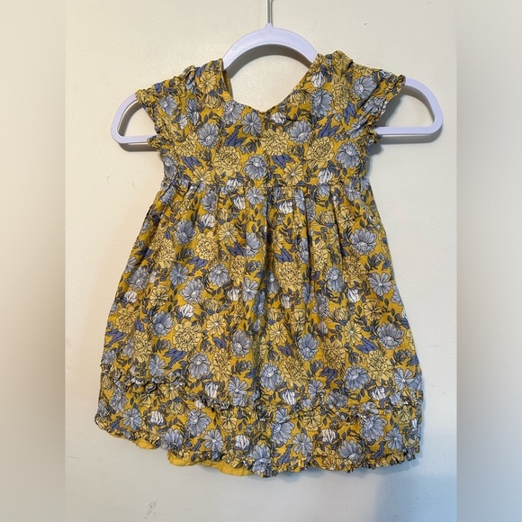 Joie 4T Multicolor Short Sleeve Dress Scoop Neck Fully Lined - Picture 1 of 5